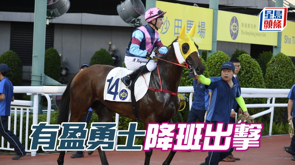 「有盈勇士」同父馬跑泥地頗有根據，有機會為金誠剛帶來今個客串期的首場頭馬。