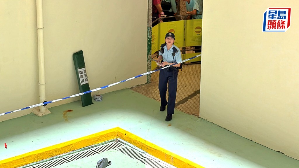 警員到場調查。梁國峰攝