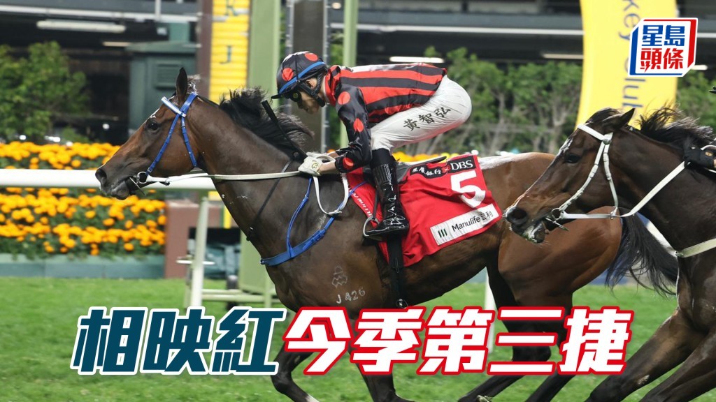 「相映紅」今季第三捷