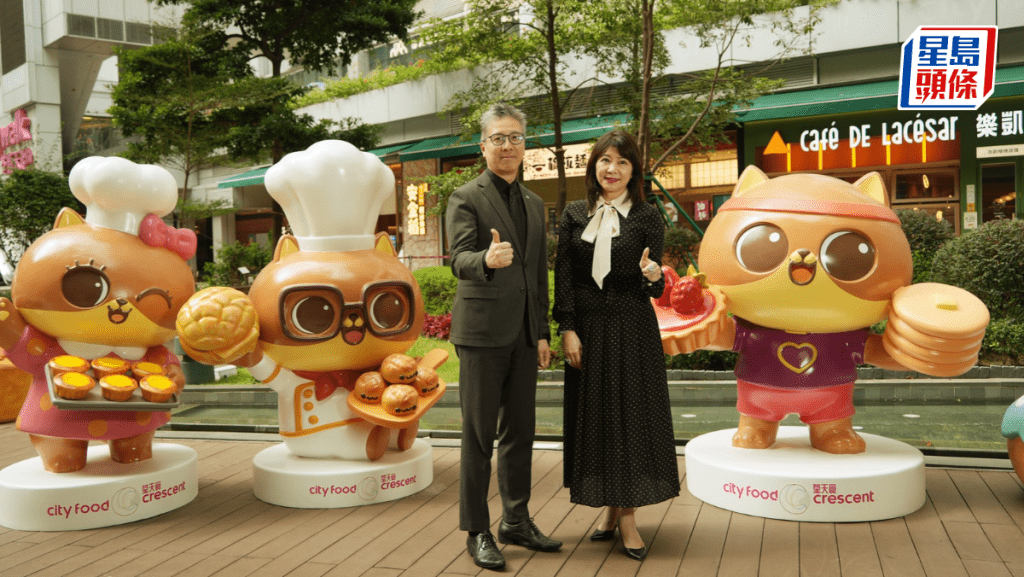 荃新天地户外花园升级「荃天食」 信和蔡碧林：美食活动带动商场人流增10%