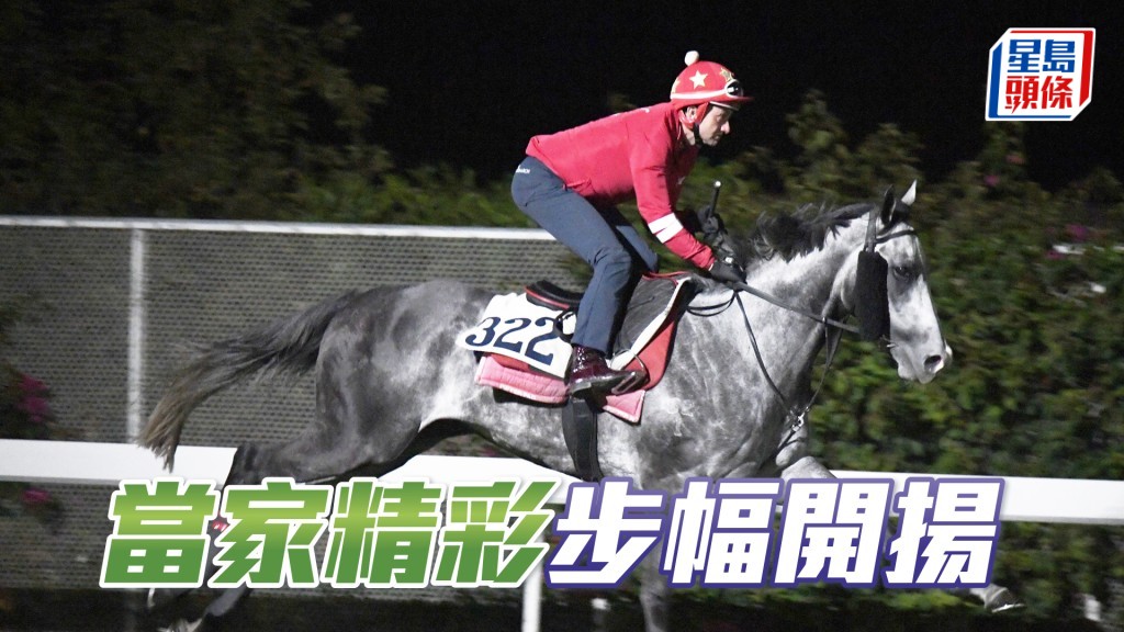 「当家精彩」走来神态轩昂，依然省镜。