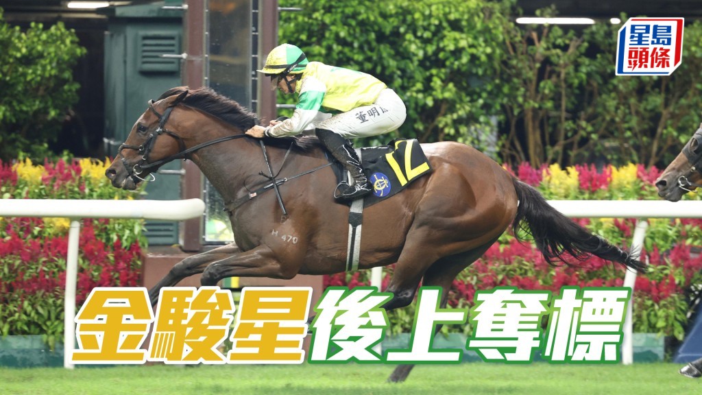 「金駿星」後上奪標