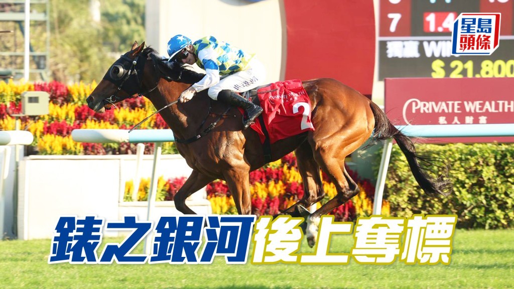 「表之银河」后上夺标