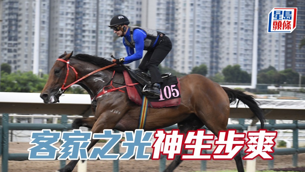 「客家之光」充滿勁度，狀態一直見好。