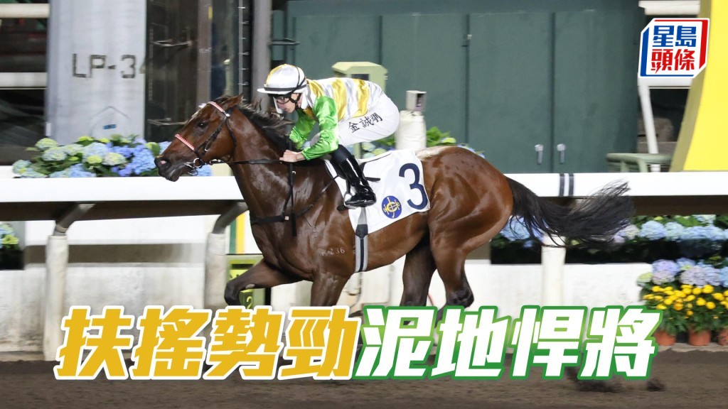「扶搖勢勁」初出泥地千二即拋甩對手輕勝。