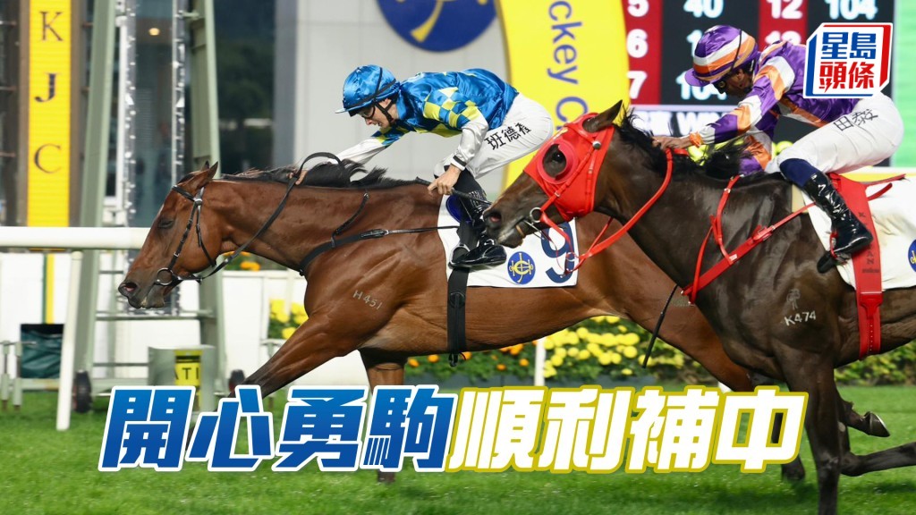 「开心勇驹」顺利补中