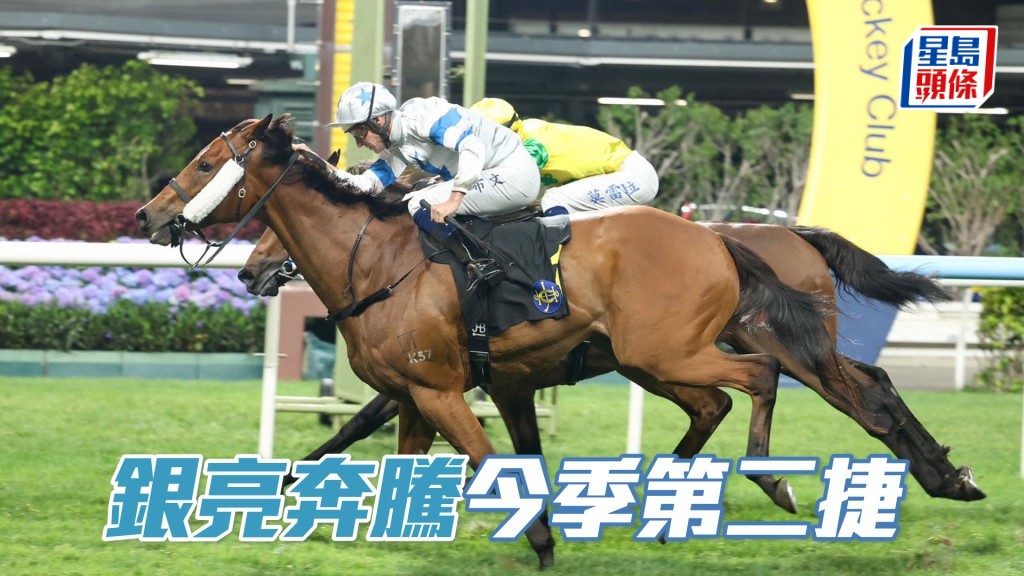 「銀亮奔騰」今季第二捷