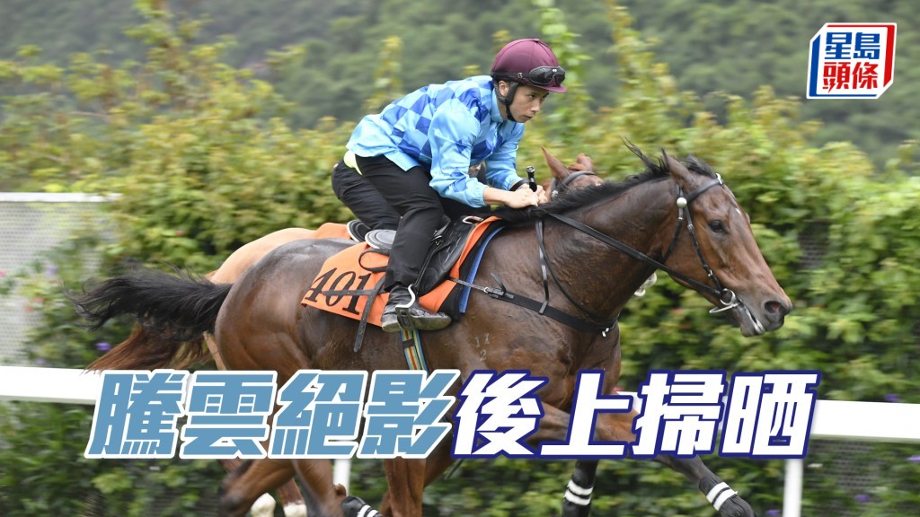「騰雲絕影」上仗追得勁，今仗場地若利追，有權橫掃。