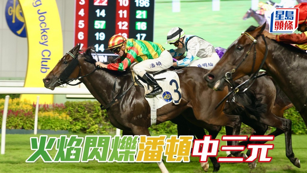 「火焰閃爍」潘頓中三元