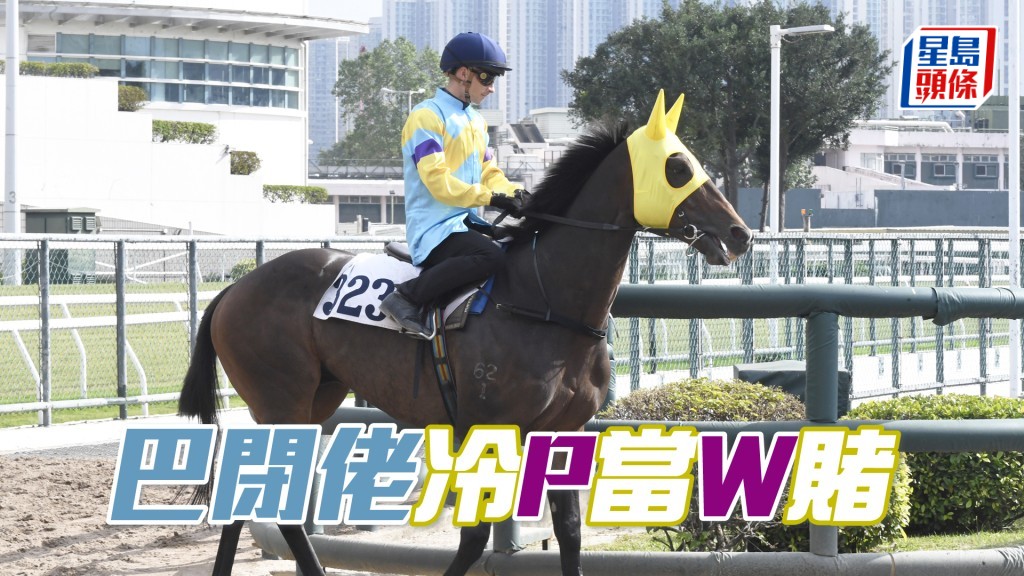 「巴閉佬」配呂廄殺手周俊樂，可博冷位置。