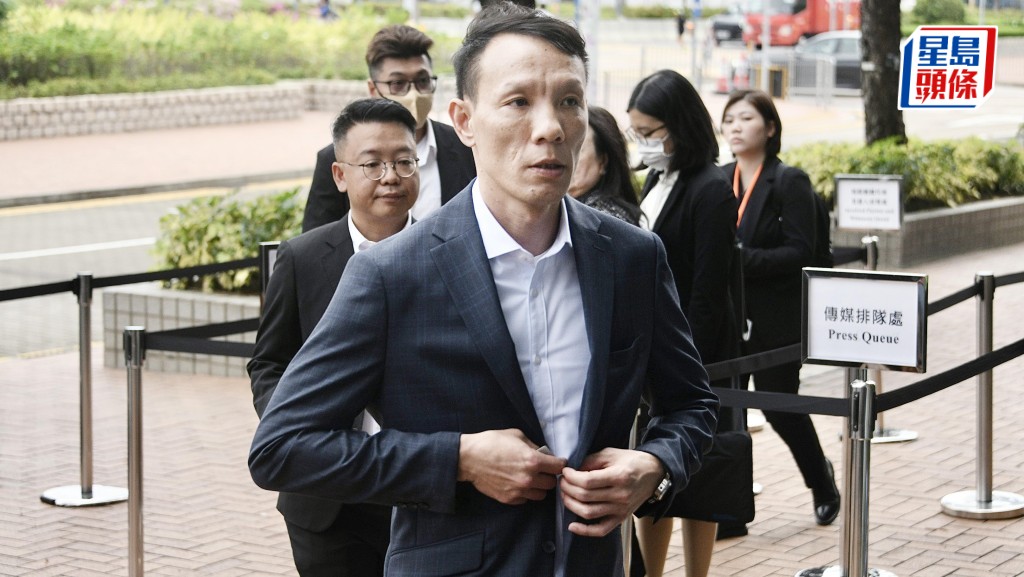 「宏泰消防工程有限公司」電工黃健華下午作供。