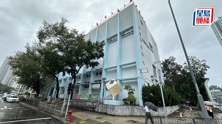 警方圍封現場。梁國峰攝