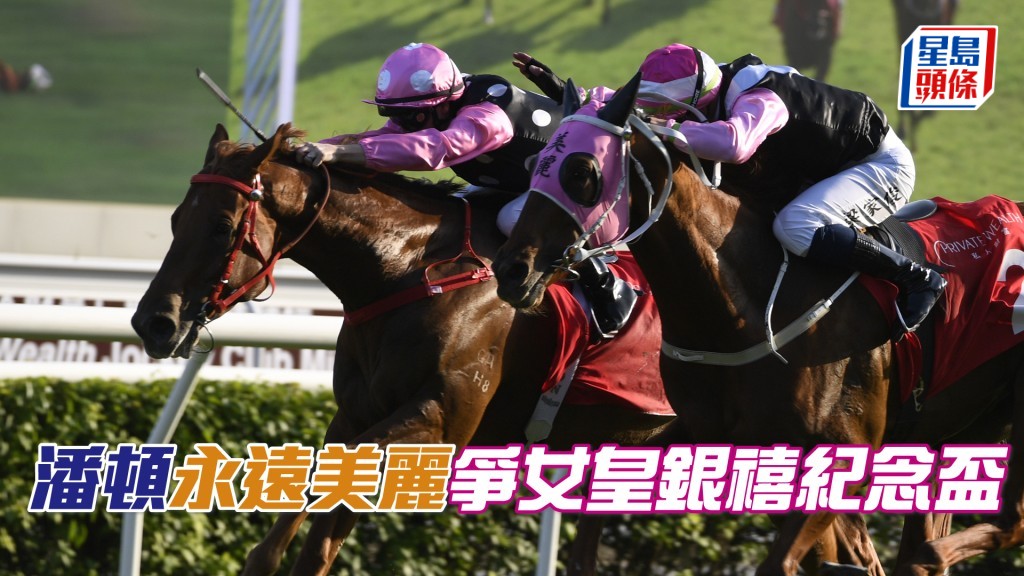 潘頓策「永遠美麗」力爭女皇銀禧紀念盃。