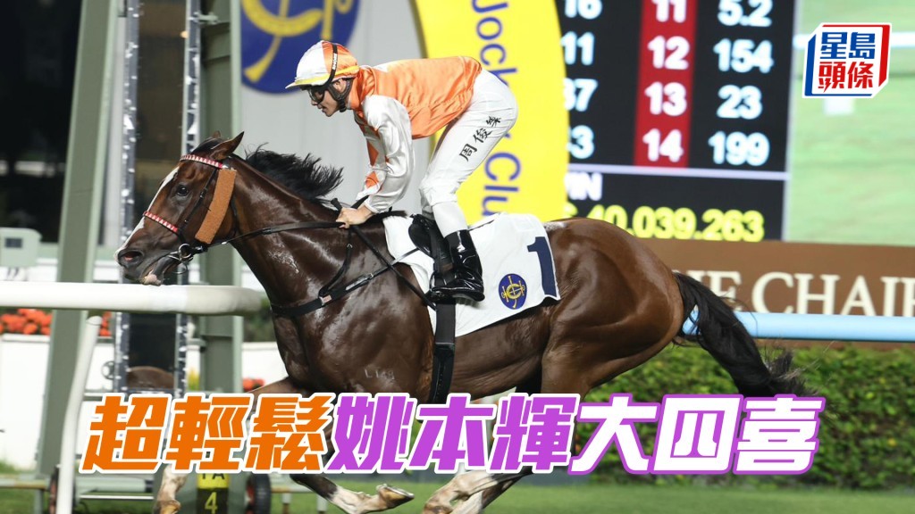 「超輕鬆」姚本輝大四喜