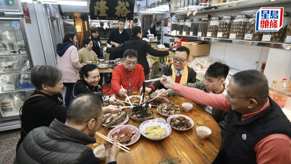 年初二︱裕隆號開年飯 二代掌舵人秉承八餸一湯傳統 嘆去年生意減一成