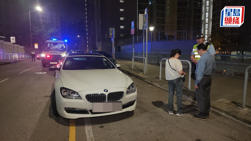 紅磡男途人捱私家車撞，昏迷送院搶救，男司機涉危駕被捕。黎志偉攝