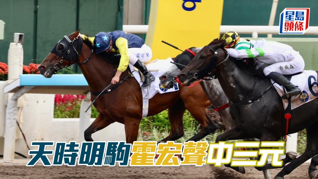 「天時明駒」霍宏聲中三元