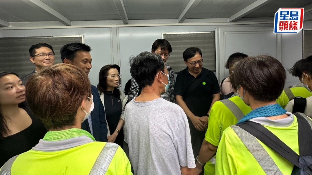 基層工友休息站濕熱難耐 劏房石屎剝落住戶難轉身 狄志遠：應有基本尊嚴及配套