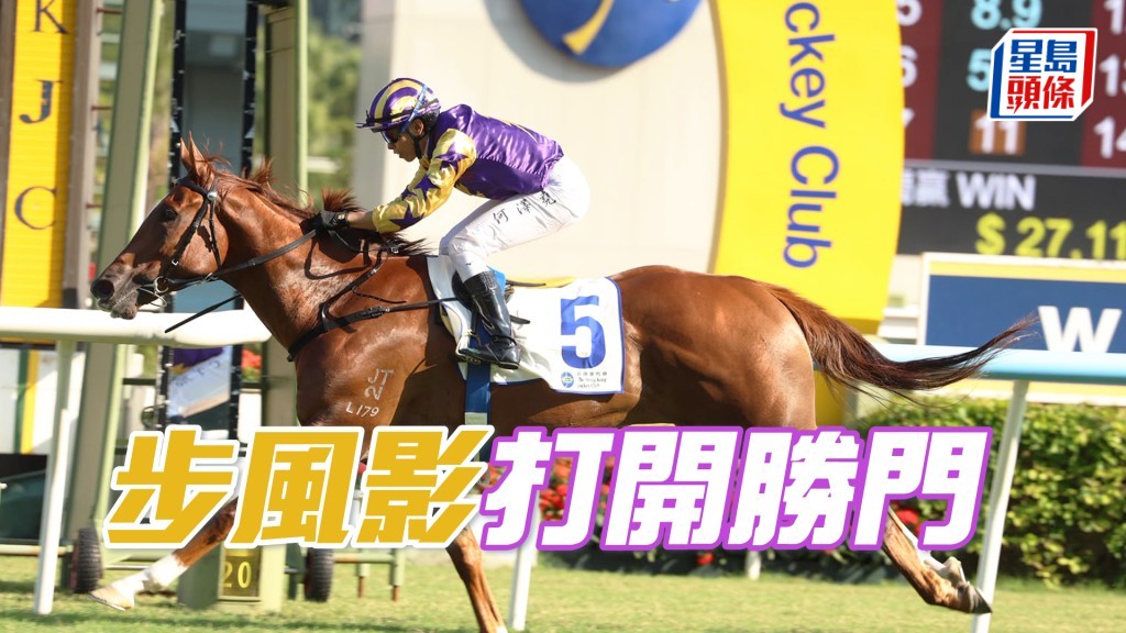 「步風影」打開勝門