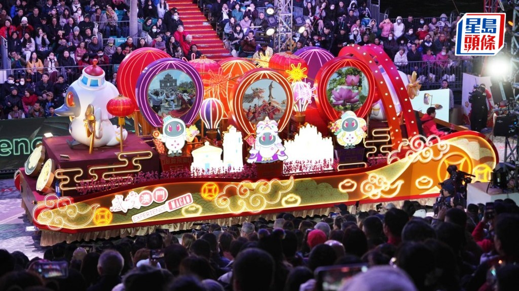 新春國際匯演之夜亦受惠於短期訪客計劃。資料圖片