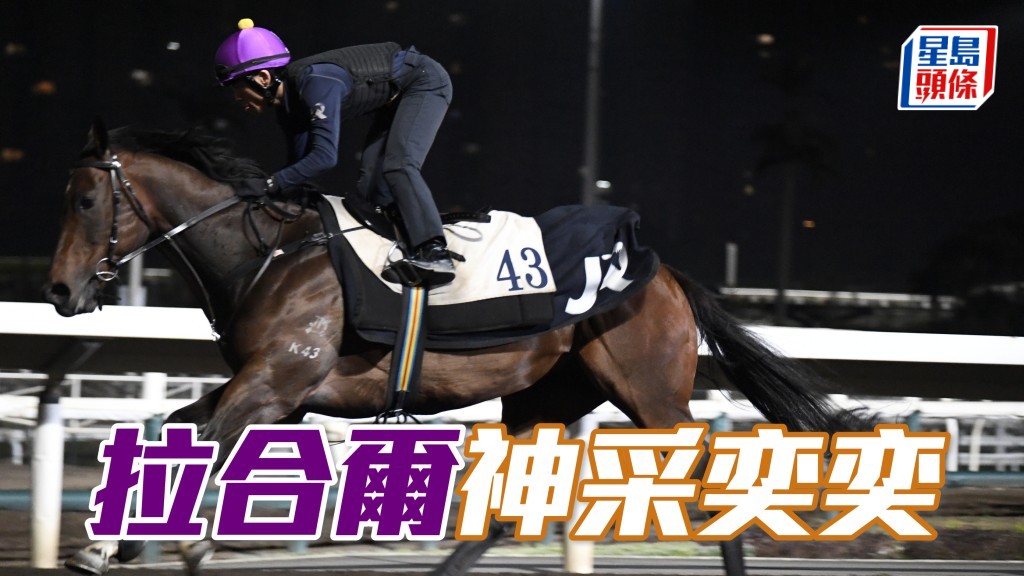 「拉合爾」(圖) 助手跳一段，神閒氣定唔急唔搶，落腳輕巧有力，神采奕奕，狀態亦勇。