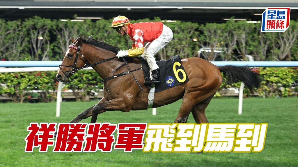 「祥胜将军」飞到马到