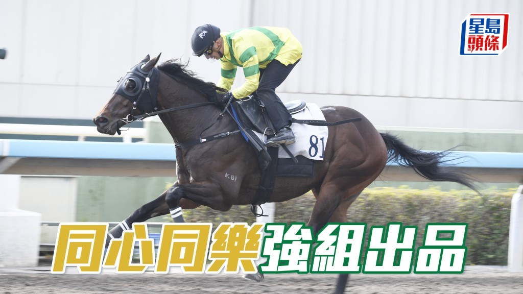 「同心同樂」上仗838場次屬強組,今季只要狀態保持,應可交出好成績。