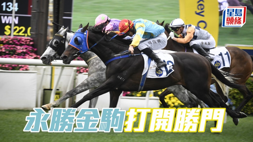 「永勝金駒」打開勝門