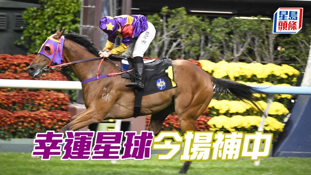 「幸運星球」將出爭明晚第九場三班千二米。