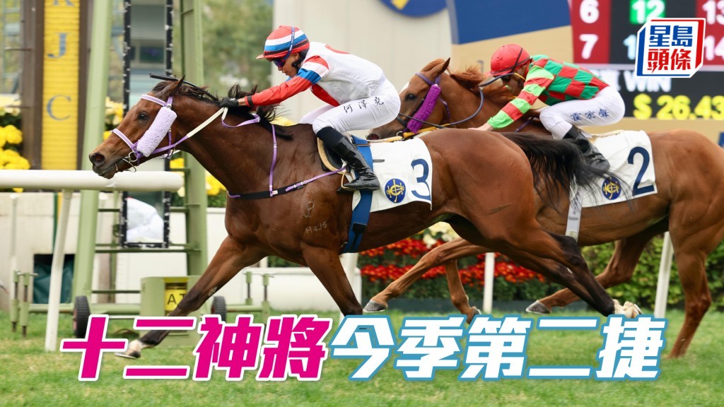 「十二神將」今季第二捷