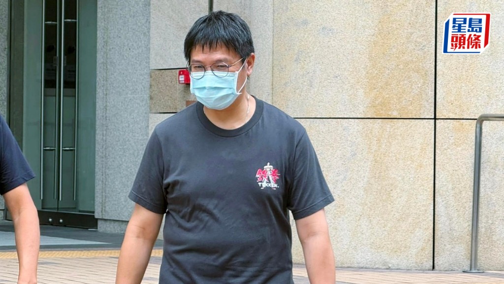 被告湯景恒涉於港鐵車廂及月台非禮港鐵女乘客提堂。黃巧兒攝