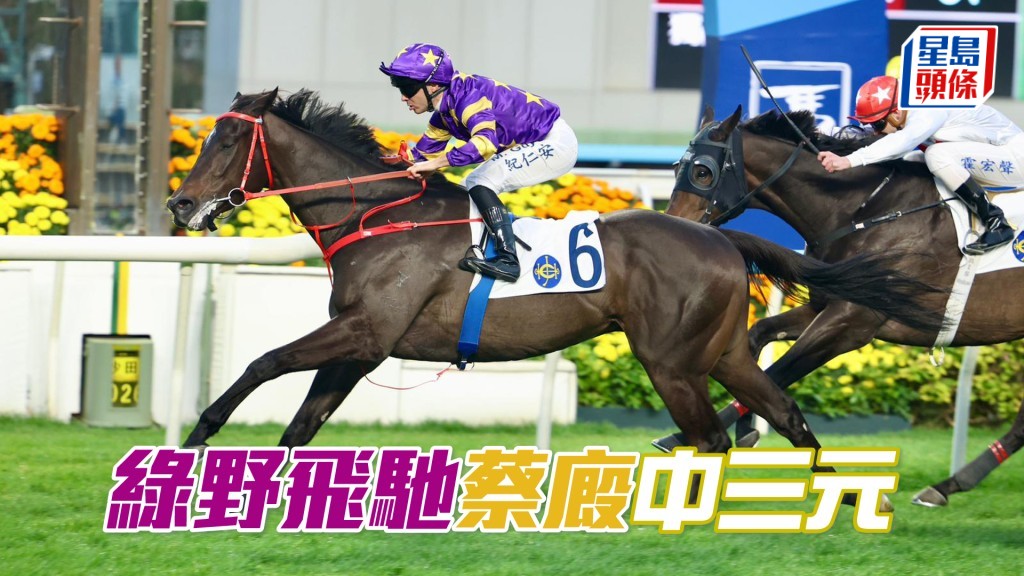 「綠野飛馳」蔡廄中三元