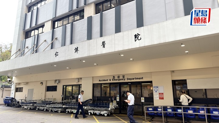 傷者被送往仁濟醫院。梁國峰攝