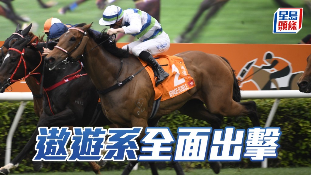 「遨遊氣泡」明午將挑戰遮打盃。