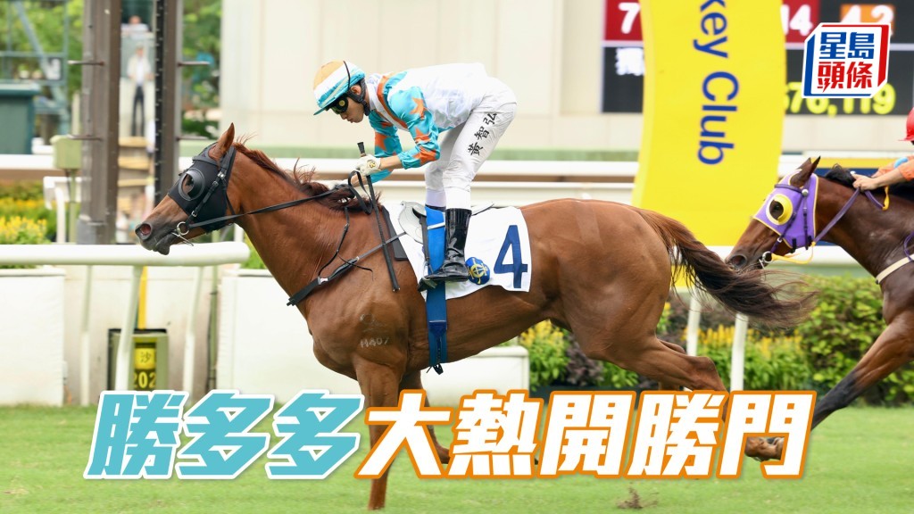 「勝多多」大熱開勝門