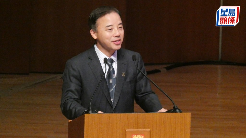 張翔昨出席「亞洲科學營2026」開幕禮並致辭，是他宣布2028年約滿卸任後首次公開露面。 歐文瀚攝