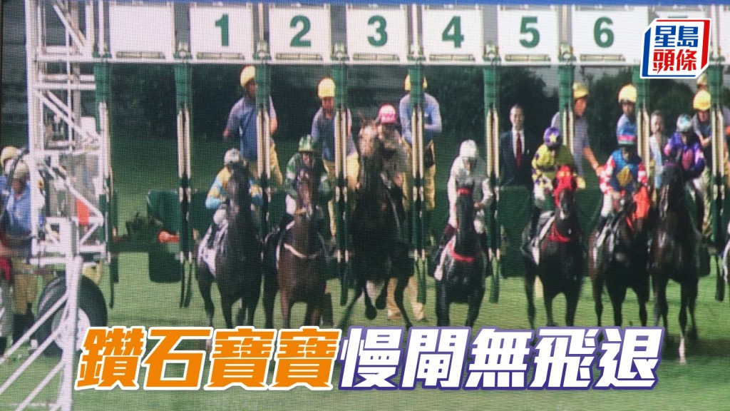 「鑽石寶寶」慢閘無飛退