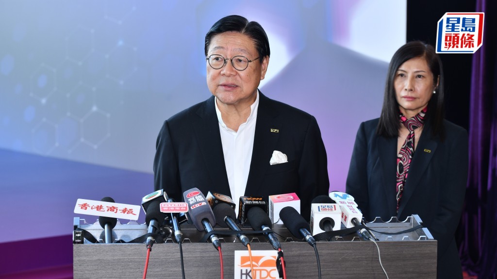 中美貿易戰︱馬時亨：須觀察一段時間才看到影響  貿發局會助港企開拓東盟新市場。盧江球攝