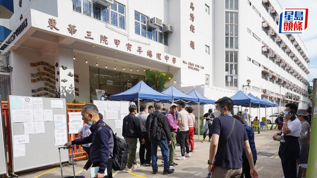 立法会选举︱4邻近边境投票站接受登记  记者实测各时段名额充足 上水票站有接驳巴士