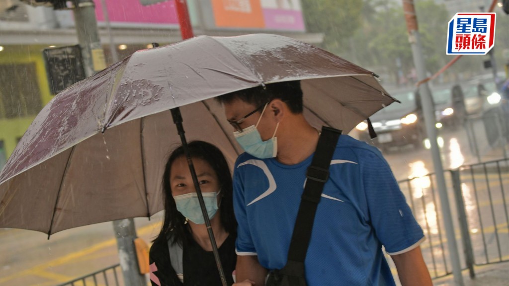 天文台|連續九天下雨明起驟雨增多 父親節有雷暴最高32℃