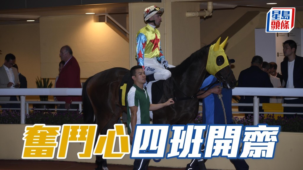 「奮鬥心」(圖) 今次隔三周重臨四班，休息期恰好，最重要是排檔比691場次有利，估計沿途際遇會較好，有望趕及在季尾開齋。