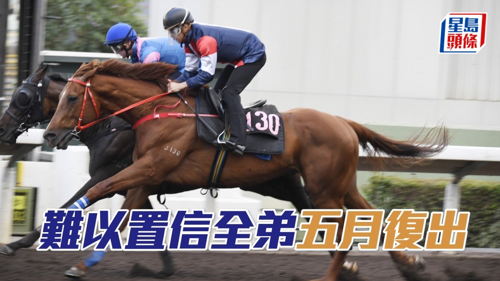 「难以置信」(图)将出战香港打吡，其同父母弟弟「名战古城」将直接出战英国二千坚尼大赛。