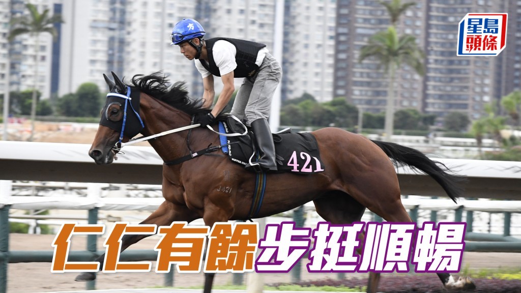「仁仁有餘」力度充沛，持續操得依然省鏡。