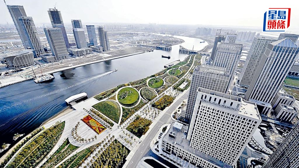 天津市金融區。資料圖片