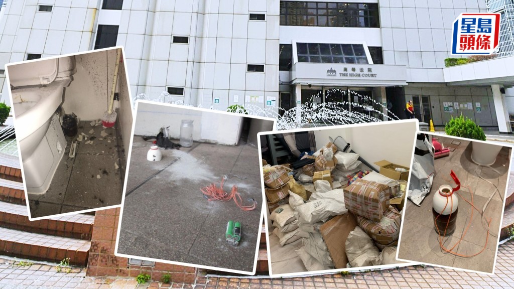 控方指稱被告等人策劃明愛醫院、羅湖站及將軍澳爆炸案,警方更於宏創方兩涉案單位檢獲大量炸彈原材料等,資料圖片