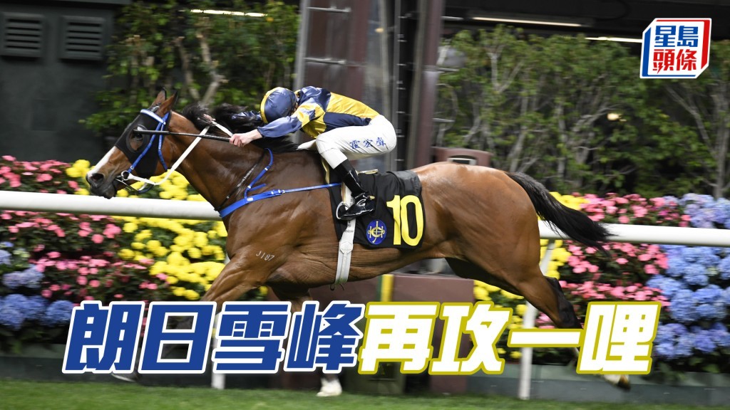 「朗日雪峰」今次跑番一哩有把握得多。