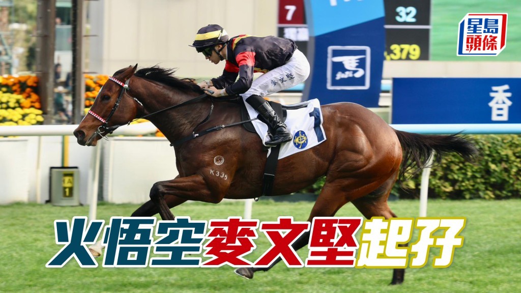 「火悟空」麥文堅起孖