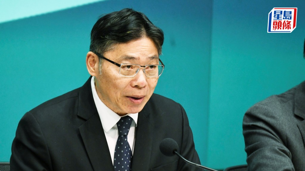 林世雄表示最重要是提高香港港口競爭力,同時發展高增值海運服務。