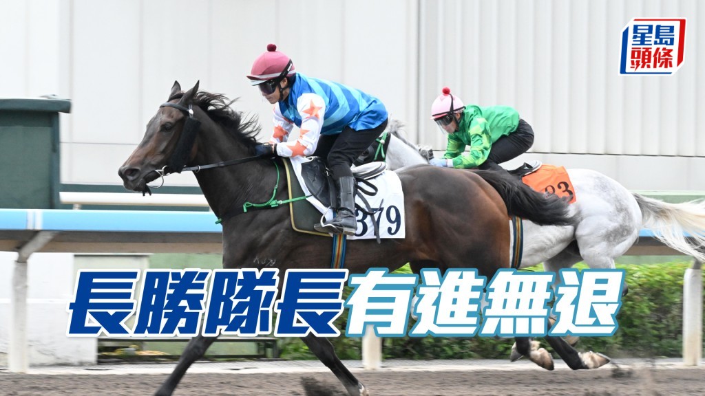 「长胜队长」试来精神爽利，翻步急密弹力极佳。