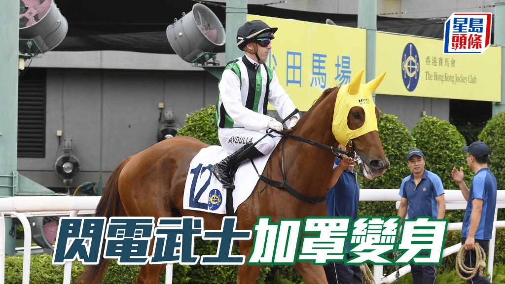 「闪电武士」复课试闸胜出，今仗回师田草赛事，属争胜主角。